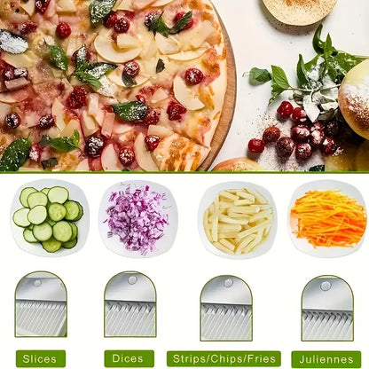 5-in-1 Multi-Functional Vegetable Slicer And Grater
