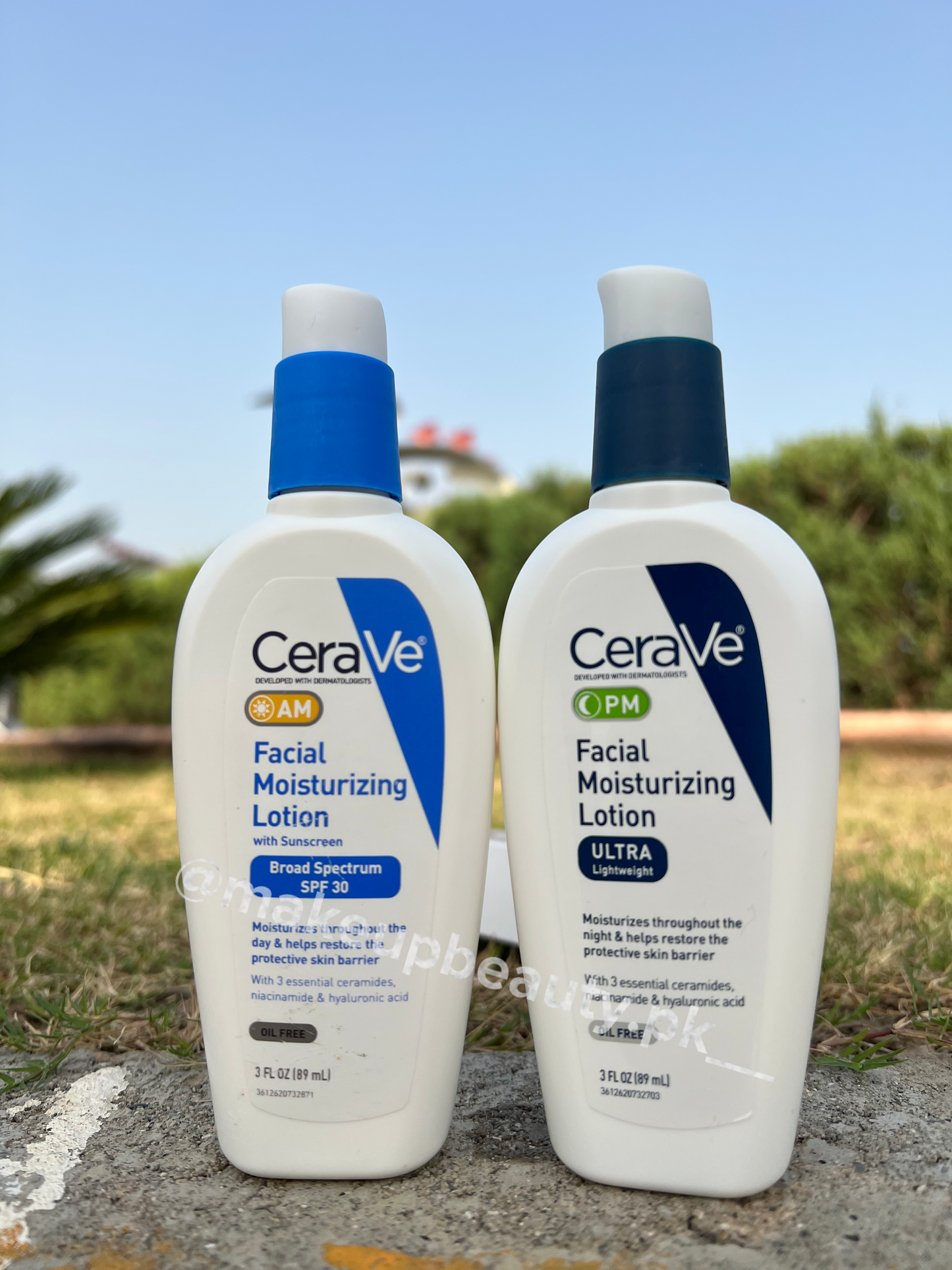 Cera ve AM (with spf 30) and PM Facial moisturizing Lotion buy both in just Rs 2699😉