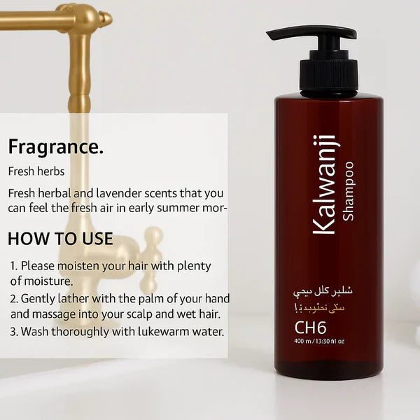 Organic Kalwanji Shampoo (CH6) - (Original) BUY ONE GET ONE FREE