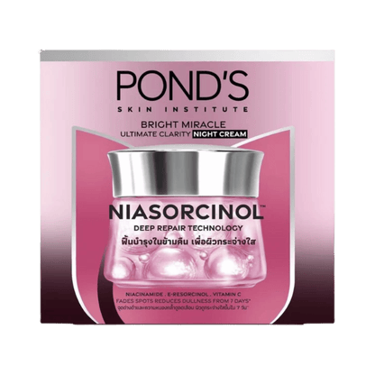 Ponds Bright Miracle Ultimate Clarity Niasorcinol Night Cream (45g)