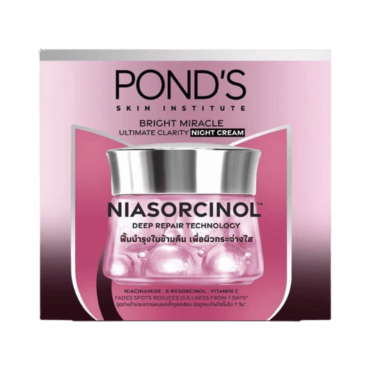 Ponds Bright Miracle Ultimate Clarity Niasorcinol Night Cream (45g)