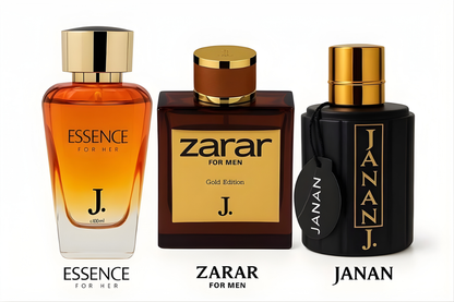 Pack of 3 Perfume - Janan Zarar Essence
