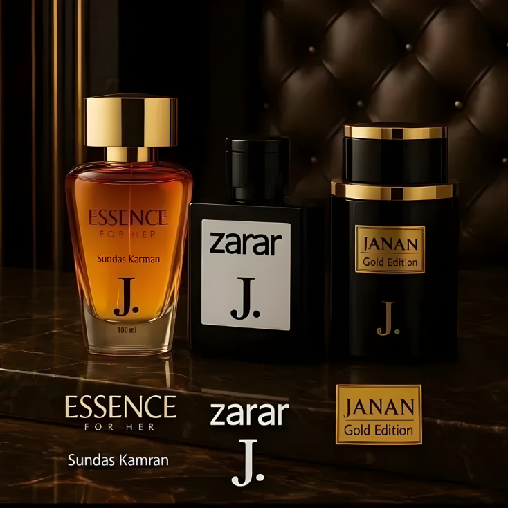 Pack of 3 Perfume - Janan Zarar Essence