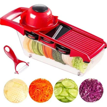 10 In 1 Mandoline Slicer Vegetables Slicer Fruits Cutter And Chopper