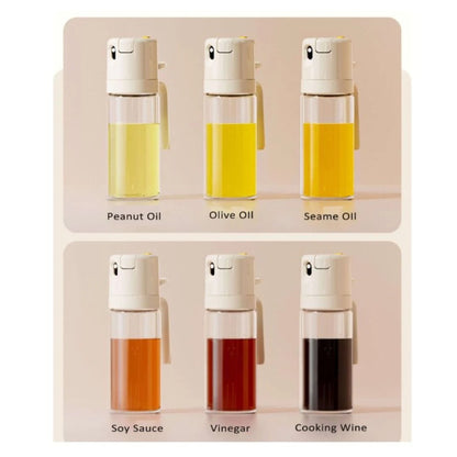 2-in-1 Spray And Pour Oil & Sauce Dispenser/ Pot / Kettle / Bottle 550ml